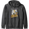 imageTransformers Grimlock Here To Save Universe Retro Vintage Zip HoodieDark Heather Grey