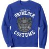 imageTransformers Halloween This Is My Grimlock Costume SweatshirtRoyal Blue