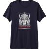 imageTransformers Megatron Good To Be Bad Premium Triblend TShirtNavy Blue