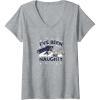 imageTransformers Megatron Ive Been Naughty Portrait VNeck TShirtHeather Grey