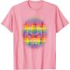 imageTransformers Pride Rainbow Transformer Graphic Egg TShirtPink