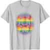 imageTransformers Pride Rainbow Transformer Graphic Egg TShirtSilver Grey