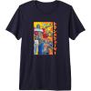 imageTransformers Vintage Retro Autobots Kanji Group Shot Poster Premium TriBlend TShirtNavy Blue