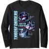 imageTransformers War For Cybertron Hexagon Portraits Long Sleeve TShirtBlack