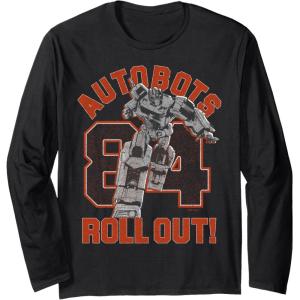 imageTransformers Autobots Roll Out 84 Vintage Collegiate Long Sleeve TShirtBlack