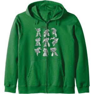 imageTransformers Autobots Textbook Sketches Stack Zip HoodieDark Green