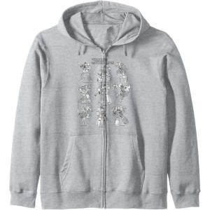 imageTransformers Autobots Textbook Sketches Stack Zip HoodieHeather Grey