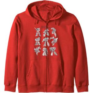 imageTransformers Autobots Textbook Sketches Stack Zip HoodieRed