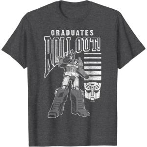 imageTransformers Graduates Roll Out TShirtDark Heather Grey