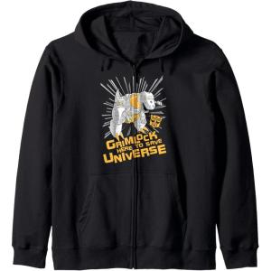imageTransformers Grimlock Here To Save Universe Retro Vintage Zip HoodieBlack
