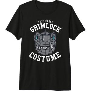 imageTransformers Halloween This Is My Grimlock Costume Premium Triblend TShirtBlack