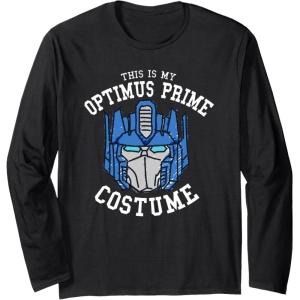 imageTransformers Halloween This is My Optimus Prime Costume Long Sleeve TShirtBlack