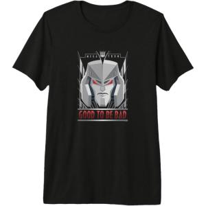 imageTransformers Megatron Good To Be Bad Premium Triblend TShirtBlack
