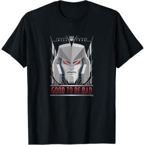 imageTransformers Megatron Good To Be Bad TShirtBlack