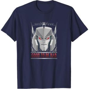 imageTransformers Megatron Good To Be Bad TShirtNavy Blue