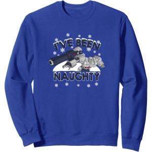 imageTransformers Megatron Ive Been Naughty Portrait SweatshirtRoyal Blue