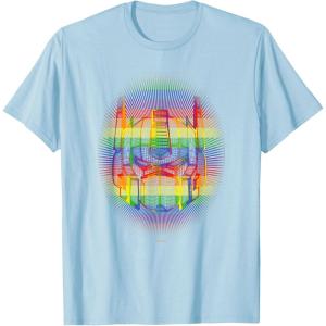 imageTransformers Pride Rainbow Transformer Graphic Egg TShirtBaby Blue