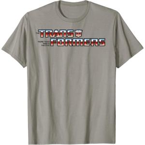 imageTransformers Red Gradient Classic Vintage Logo TShirtSlate Grey