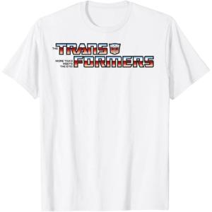 imageTransformers Red Gradient Classic Vintage Logo TShirtWhite