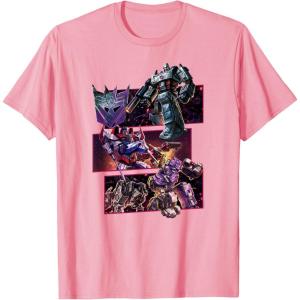 imageTransformers War for Cybertron Decepticon Panels TShirt SmallPink