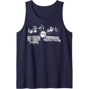 imageTransformers War for Cybertron Optimus Prime Vs Megatron Tank TopNavy Blue