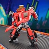 image:imageTransformers Collaborative Hot Wheels x GTScorcher Deluxe Class 5Inch Robot Action Figure Converts to Racecar Ages 8