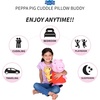 image:imageFranco Kids Transformer Optimus Bedding Super Soft Cozy Cuddle Pillow Officially Licensed ProductPeppa Pig  Teddy