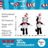 image:imageFranco Kids Transformer Optimus Bedding Super Soft Cozy Cuddle Pillow Officially Licensed ProductRed  Dr Seuss Cat in the Hat