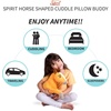 image:imageFranco Kids Transformer Optimus Bedding Super Soft Cozy Cuddle Pillow Officially Licensed ProductSpirit Riding Free Horse