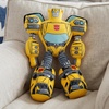 image:imageFranco Kids Transformer Optimus Bedding Super Soft Cozy Cuddle Pillow Officially Licensed ProductTransformers  Bumblebee