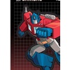 image:imageHasbro Transformers Heads Adhesive Vinyl Decals  Fun Transformers Stickers for Water Bottle or Laptop 1 Pack 4 CountRedBlue
