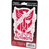 image:imageHasbro Transformers Heads Adhesive Vinyl Decals  Fun Transformers Stickers for Water Bottle or Laptop 1 Pack 4 CountRedWhite