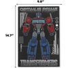 image:imageHasbro Transformers We Stand As One Embossed Metal Wall Art  Striking Transformers Wall Decor for Movie Room or BedroomBlack