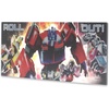 image:imageHasbro Transformers We Stand As One Embossed Metal Wall Art  Striking Transformers Wall Decor for Movie Room or BedroomBlackRed