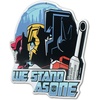 image:imageHasbro Transformers We Stand As One Embossed Metal Wall Art  Striking Transformers Wall Decor for Movie Room or BedroomBlue