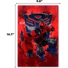 image:imageHasbro Transformers We Stand As One Embossed Metal Wall Art  Striking Transformers Wall Decor for Movie Room or BedroomRed