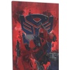 image:imageHasbro Transformers We Stand As One Embossed Metal Wall Art  Striking Transformers Wall Decor for Movie Room or BedroomRed