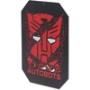 image:imageHasbro Transformers We Stand As One Embossed Metal Wall Art  Striking Transformers Wall Decor for Movie Room or BedroomRedBlack