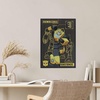 image:imageHasbro Transformers We Stand As One Embossed Metal Wall Art  Striking Transformers Wall Decor for Movie Room or BedroomYellow