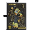 image:imageHasbro Transformers We Stand As One Embossed Metal Wall Art  Striking Transformers Wall Decor for Movie Room or BedroomYellow