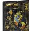 image:imageHasbro Transformers We Stand As One Embossed Metal Wall Art  Striking Transformers Wall Decor for Movie Room or BedroomYellow