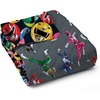 image:imageNorthwest Transformers Autobots vs Decepticons Quilted Throw Blanket Comfy Throw Adults Boys Girls Soft Lightweight Bedding for Bed or Couch 60 x 80 InchesRangers Go