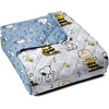 image:imageNorthwest Transformers Autobots vs Decepticons Quilted Throw Blanket Comfy Throw Adults Boys Girls Soft Lightweight Bedding for Bed or Couch 60 x 80 InchesPeanuts Friends Happy Dance