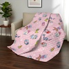 image:imageNorthwest Transformers Autobots vs Decepticons Quilted Throw Blanket Comfy Throw Adults Boys Girls Soft Lightweight Bedding for Bed or Couch 60 x 80 InchesDino Stars