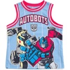image:imageTransformers Athletic Mesh Jersey Tank Top and Basketball Shorts Outfit Set Toddler to Big Kid Sizes 2T  1012Light Blue