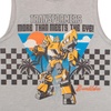 image:imageTransformers Boys 512 Blue Cotton Blend Modern Short Sleeve Shirt Tank Top and Shorts 3 Pack Bundle Set for KidsBlack and Grey