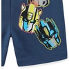 image:imageTransformers Boys French Terry Short Sleeve TShirt and Short Set for Big KidsBlue