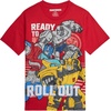 image:imageTransformers Boys TShirt  2 Pack Optimus Prime Bumble Bee Autobot Graphic Tee  Short Sleeve Shirt for ToddlerBoys 3T16Transformers BlackRed