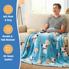 image:imageTransformers Megatron Bedding Super Soft Throw  Glow in The Dark Blanket  46 in x 60 in Official Licensed Product by Franco CollectiblesFamily Guy