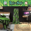 image:imageTransformers Megatron Bedding Super Soft Throw  Glow in The Dark Blanket  46 in x 60 in Official Licensed Product by Franco CollectiblesRick  Morty